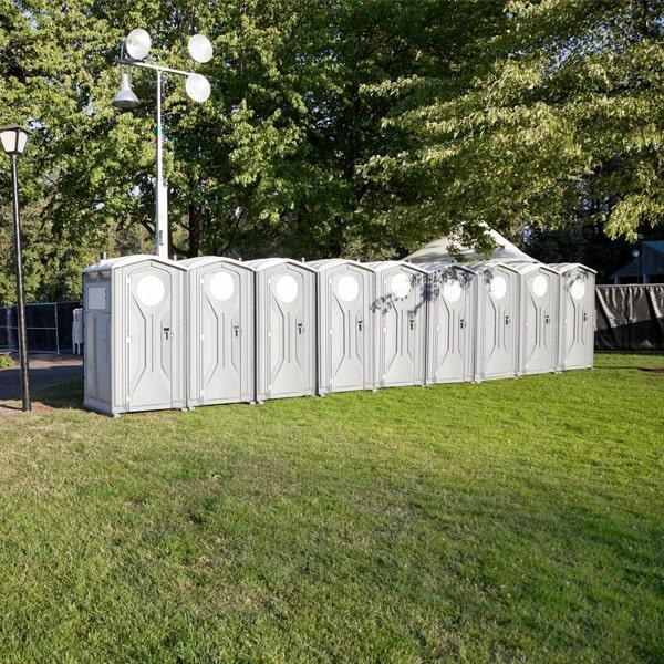 our special event porta potties come in a range of options, including luxury trailers, standard portable restrooms, and ada-accessible units